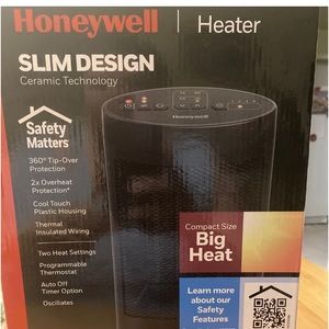 honeywell | Other | Honeywell Digital Ceramic Compact Slim Tower Heater  Black | Poshmark
